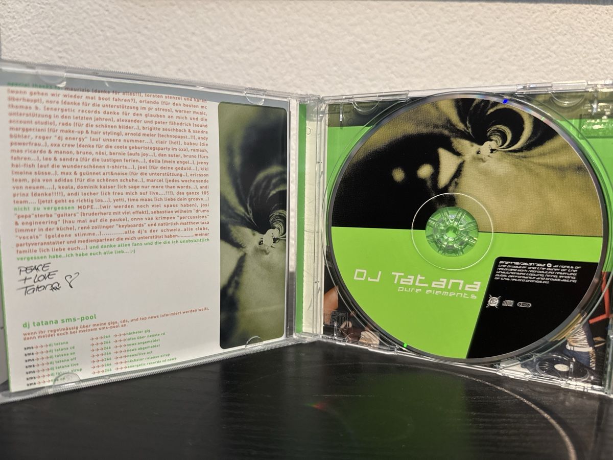 CDs: DJ Tatana - pure elements - swiss cd – Gebraucht aus Oberglatt ZH von Incredibles 2