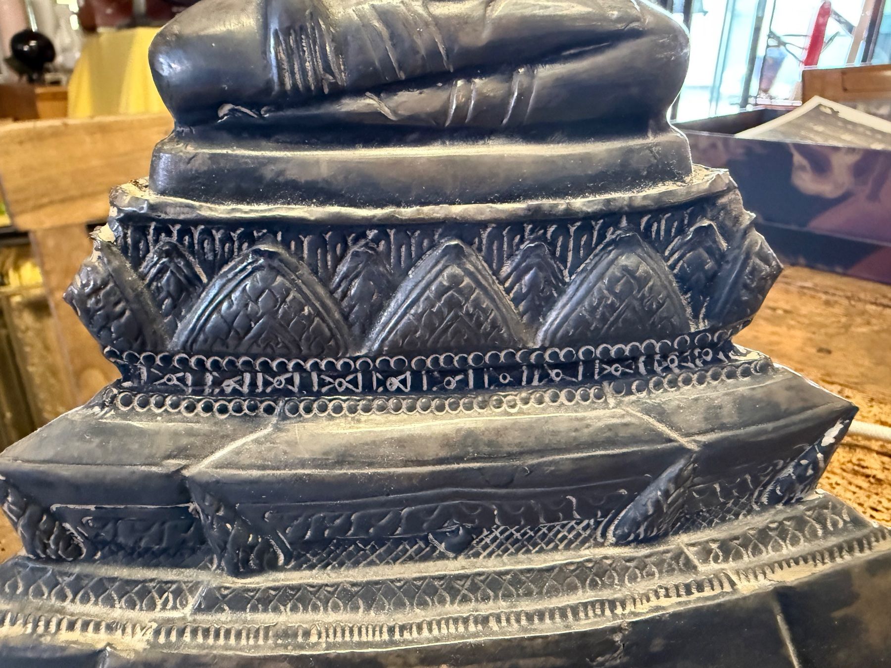 Skulpturen & Statuen: Antike Buddha Skulptur mit Bleisiegel – Gebraucht aus Bern von Jwpm66 2