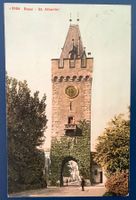 1911- Basel Postkarte  St. Johanns-Tor. Gelaufen