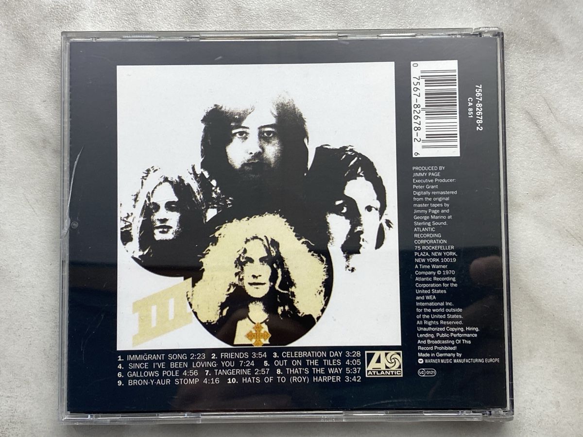 CDs: CD Led Zeppelin III – Neu (gemäss Beschreibung) aus Aigle von St_anger 1