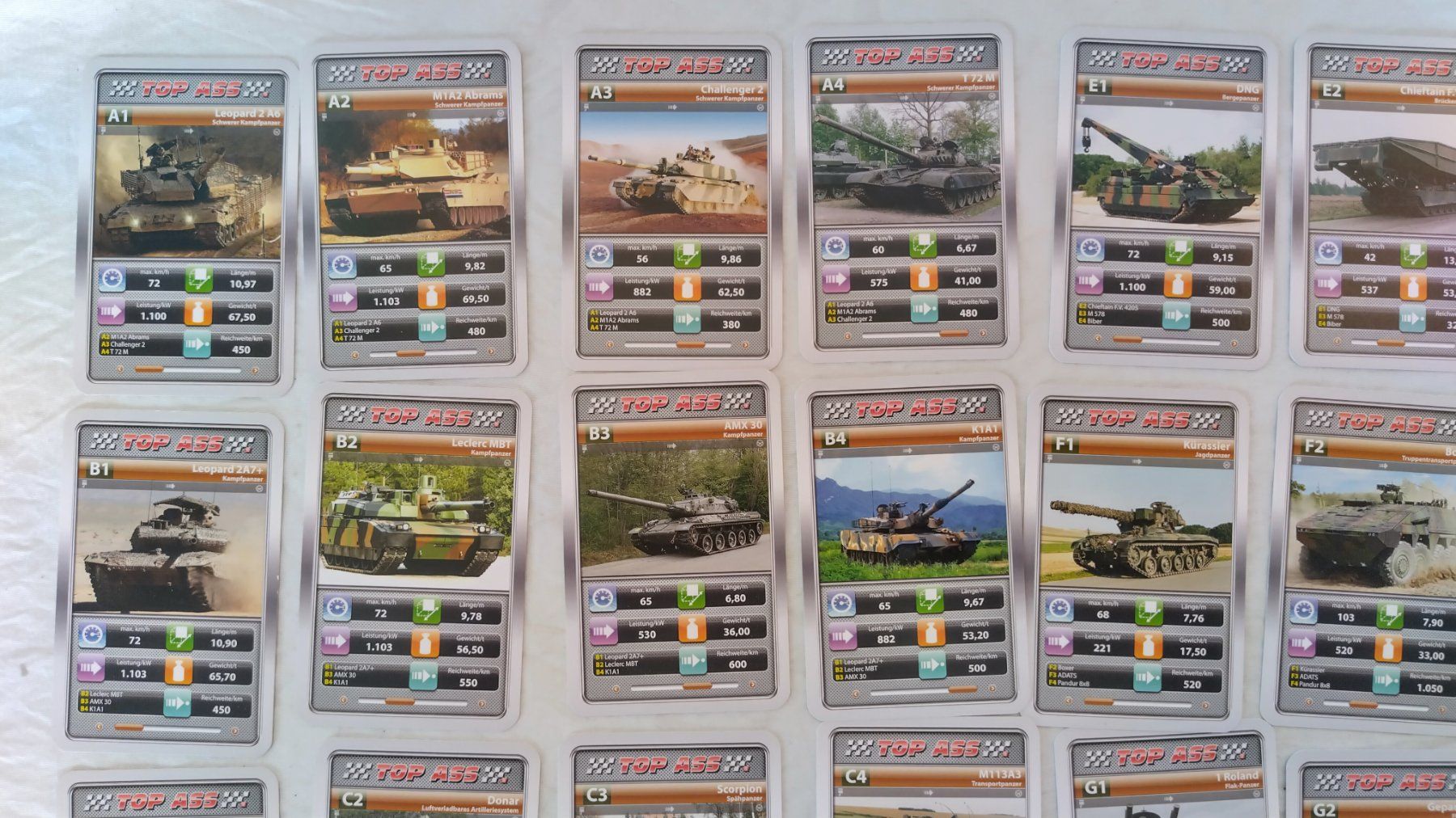Spiele: Panzer Quartett / Zop ASS mit 32 Karten ab Fr. 4.- – Gebraucht aus Bellach von JingleJerry 3