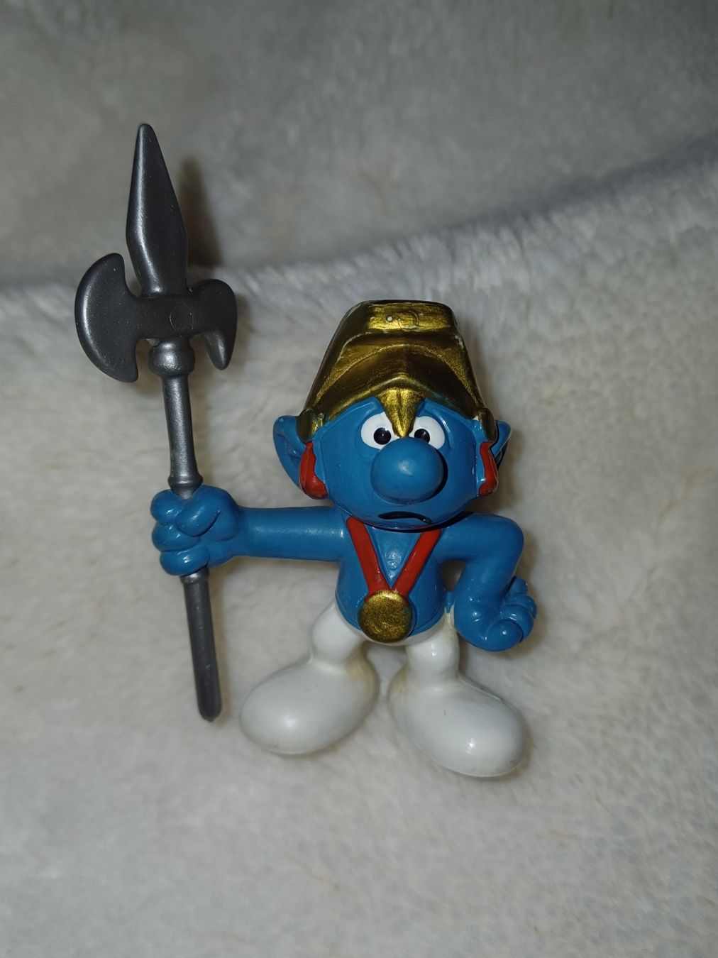 Statuette: Schlumpf Ritter - Vintage - Peyo – Usato da Würenlos venduto da Abracadabra26