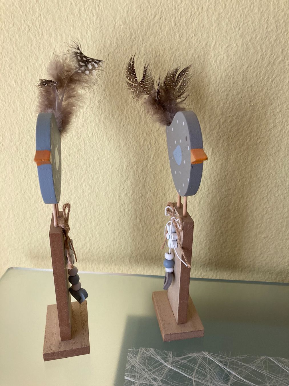 Tutte le decorazioni: 2 süsse Holzvögel – Nuovo (secondo la descrizione) da Obfelden venduto da miau68 3