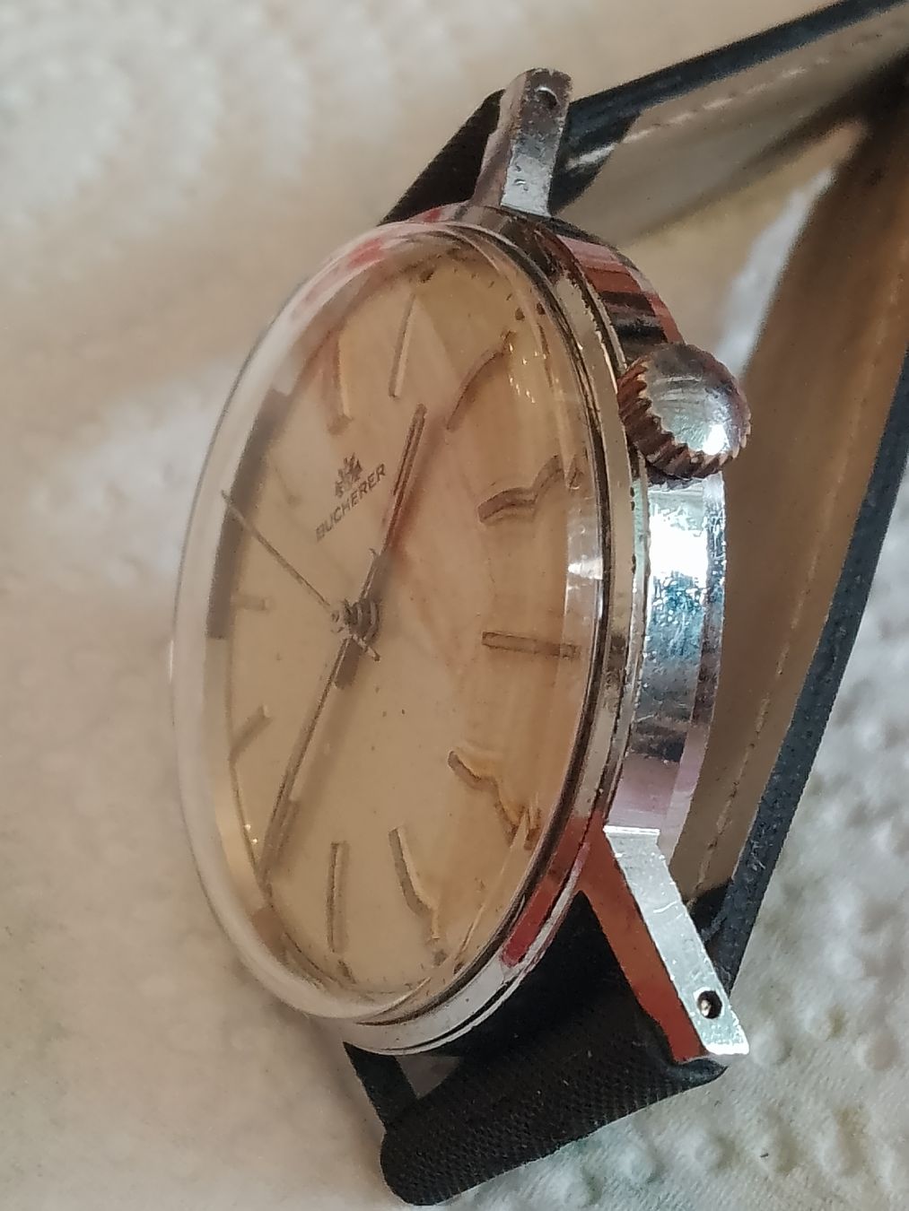Bucherer Orologi: Bucherer Antik Handaufzug 35mm läuft – Usato da Agno venduto da sam2608 3