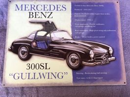 Mercedes 300sl gullwing flügeltüren