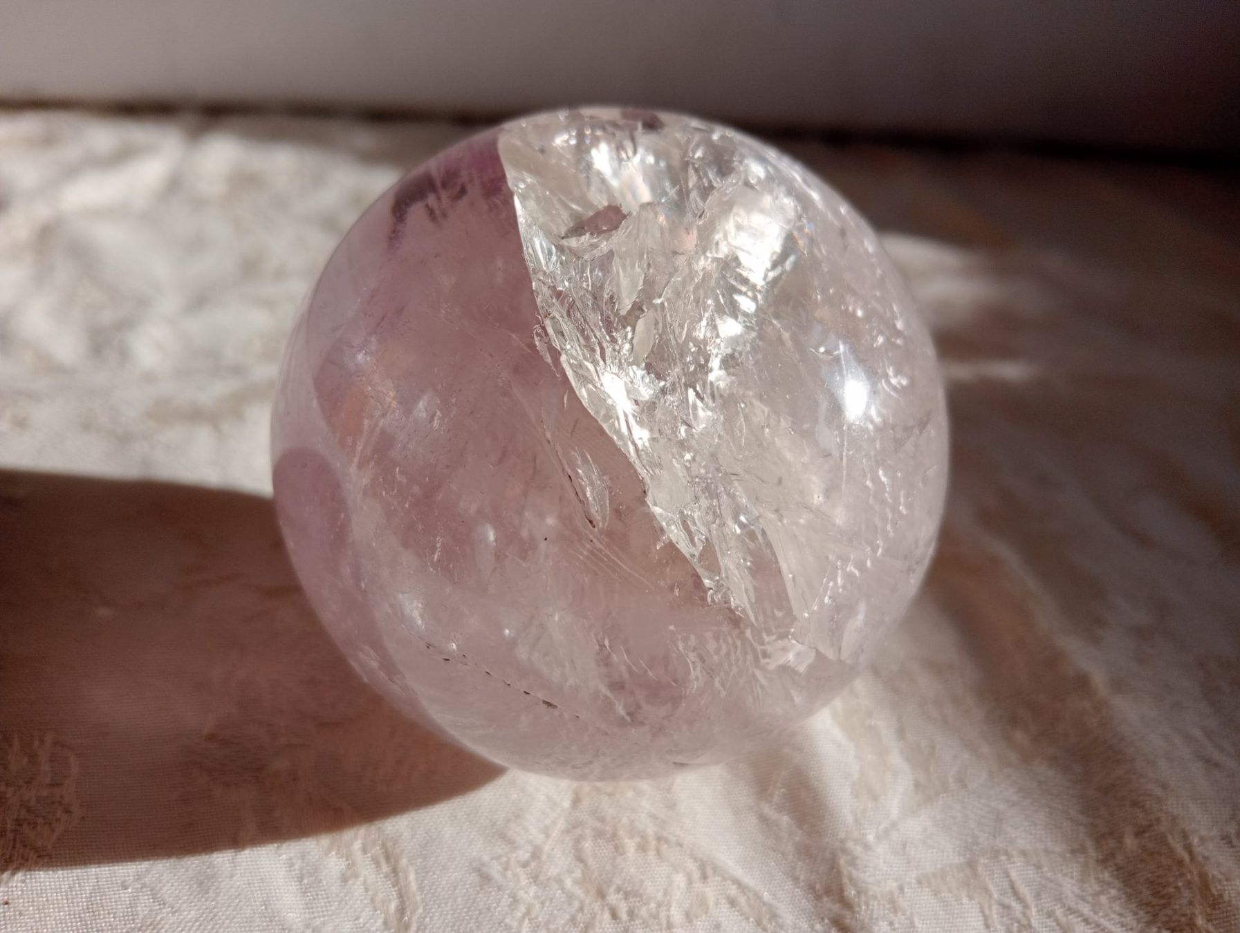 Minerali & Pietre curative: Amethystkugel Durchmesser ca. 8 cm Christallkugel – Usato da Oberdorf BL venduto da Barocki888 6