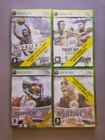 XBOX360 EA 4-SET NBA Live & Street, Fight Night, Madden NEW