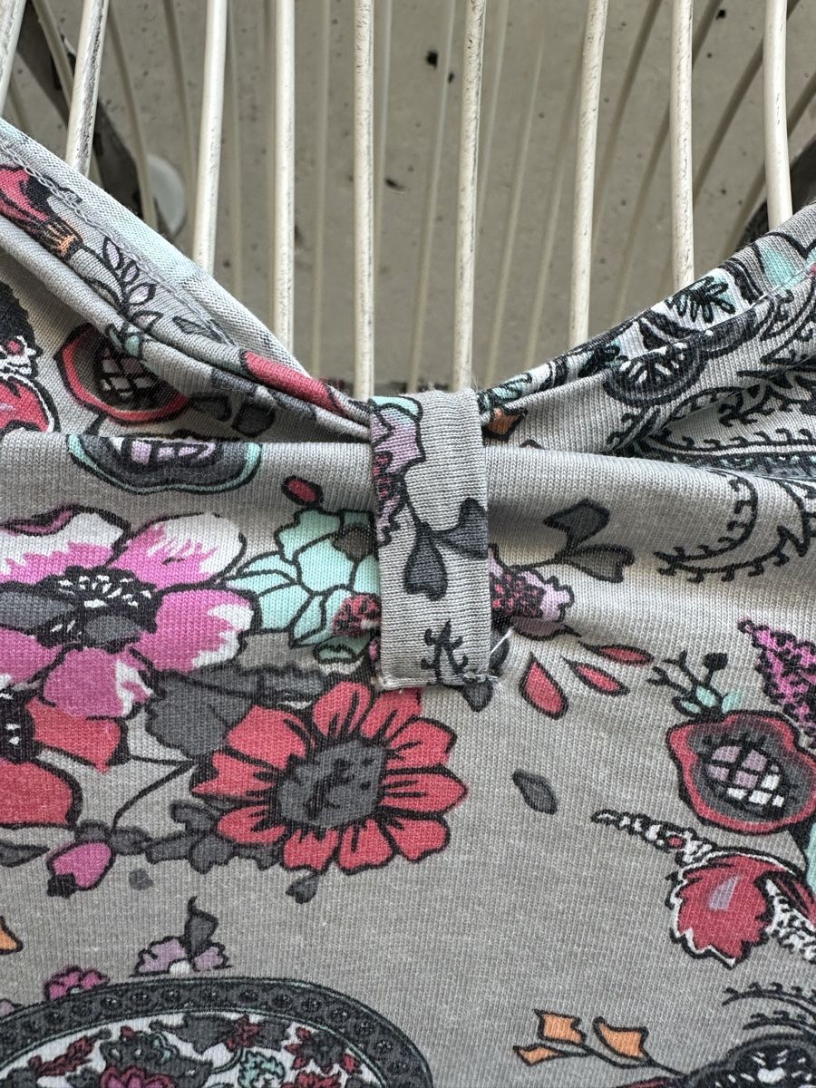 Vestiti: Kleid mit Blumenmuster, Grösse S, Grau – Usato da Leuk-Stadt venduto da 2thcircle 3