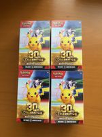 4x Pokemon 30th Anniversary Boosterbundle in English