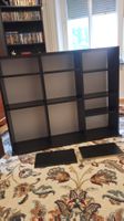 Regal Holz Schwarz