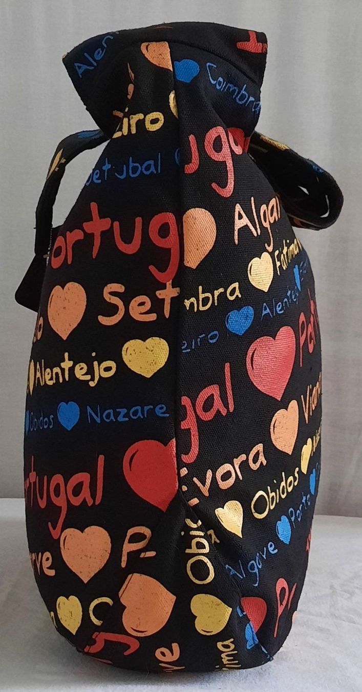 Borse da donna: DJ Souvenir Bunte Umhängetasche Mit Text – Nuovo (secondo la descrizione) da Seuzach venduto da VT-Collections2 3