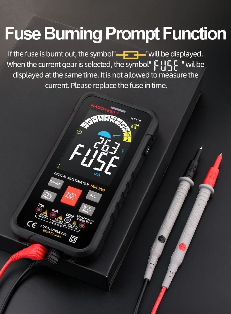 Misurare: Multimeter Digital mit 9999  Zählungen – Nuovo (secondo la descrizione) da Thun venduto da nuonuo 5