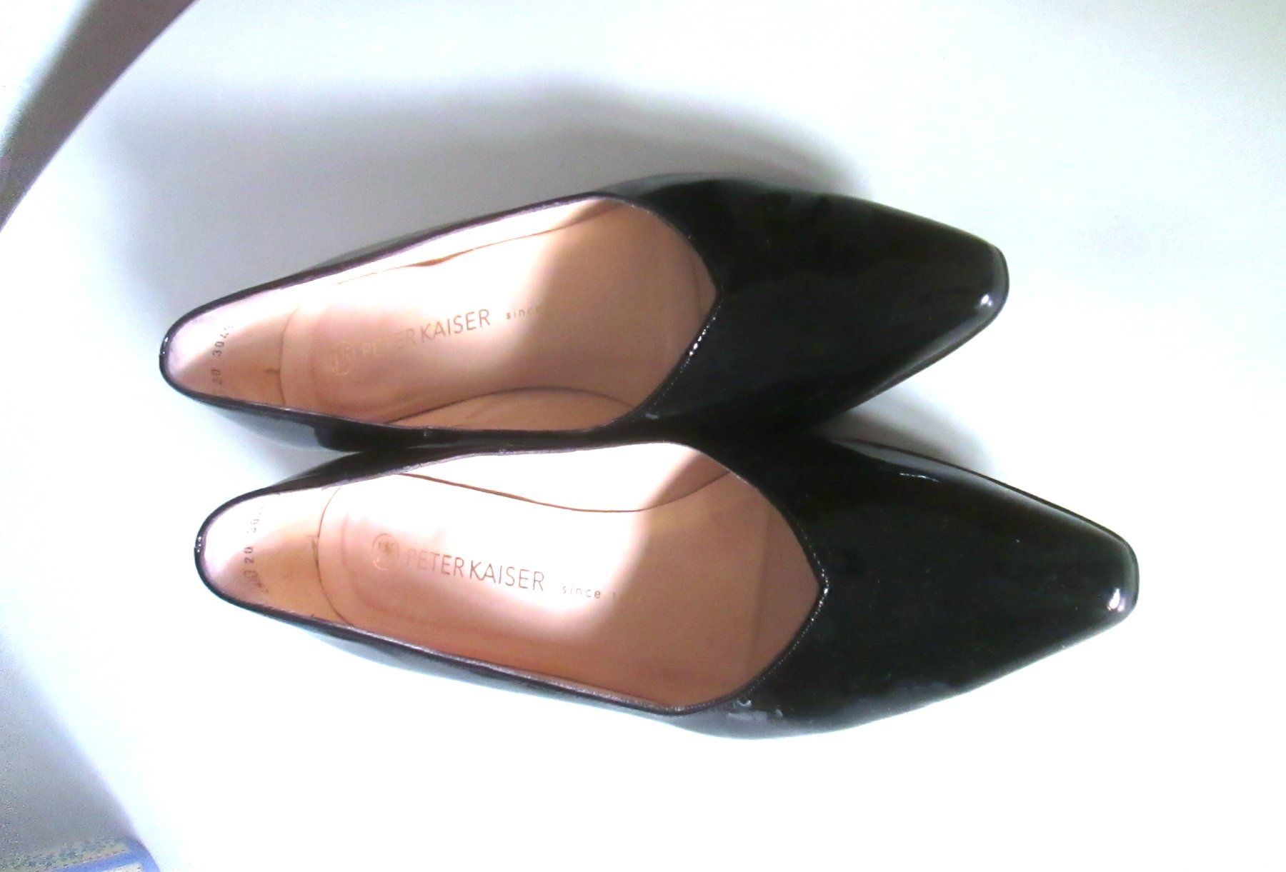 Kaiser Scarpe da donna: Peter Kaiser Schuhe, Nr. 4.5  Lackleder – Usato da Sementina venduto da babucia