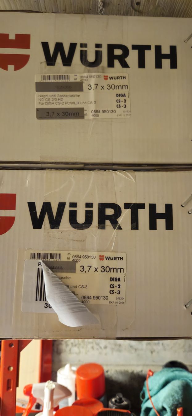 Würth Alle Werkzeuge: clous 3.7 x 30 avec charge – Neu und originalverpackt aus Forel-Sur-Lucens von guigui010 1
