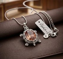 Designerschmuck- Schildkröten-Anhängerkette - A&C Neu