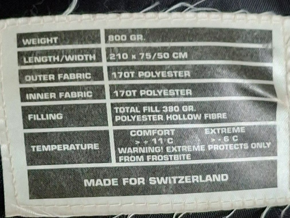 Sacchi a pelo: Schlafsack 210x75/50cm Polyester 800gr 21075 – Usato da Bürglen venduto da Katerlumpi.19