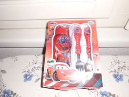 Cars Set: Trinkflasche, Gabel und Löffel - Neu im Angebot!
