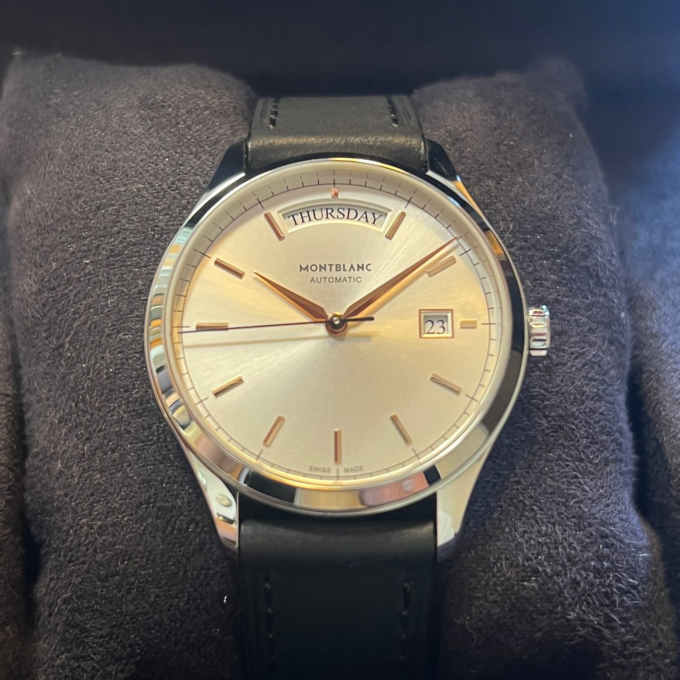 Montblanc Montres: FLASH SALE Montblanc Heritage Chronométrie Full Set 118224 – D'occasion à Carouge GE par Watchaser