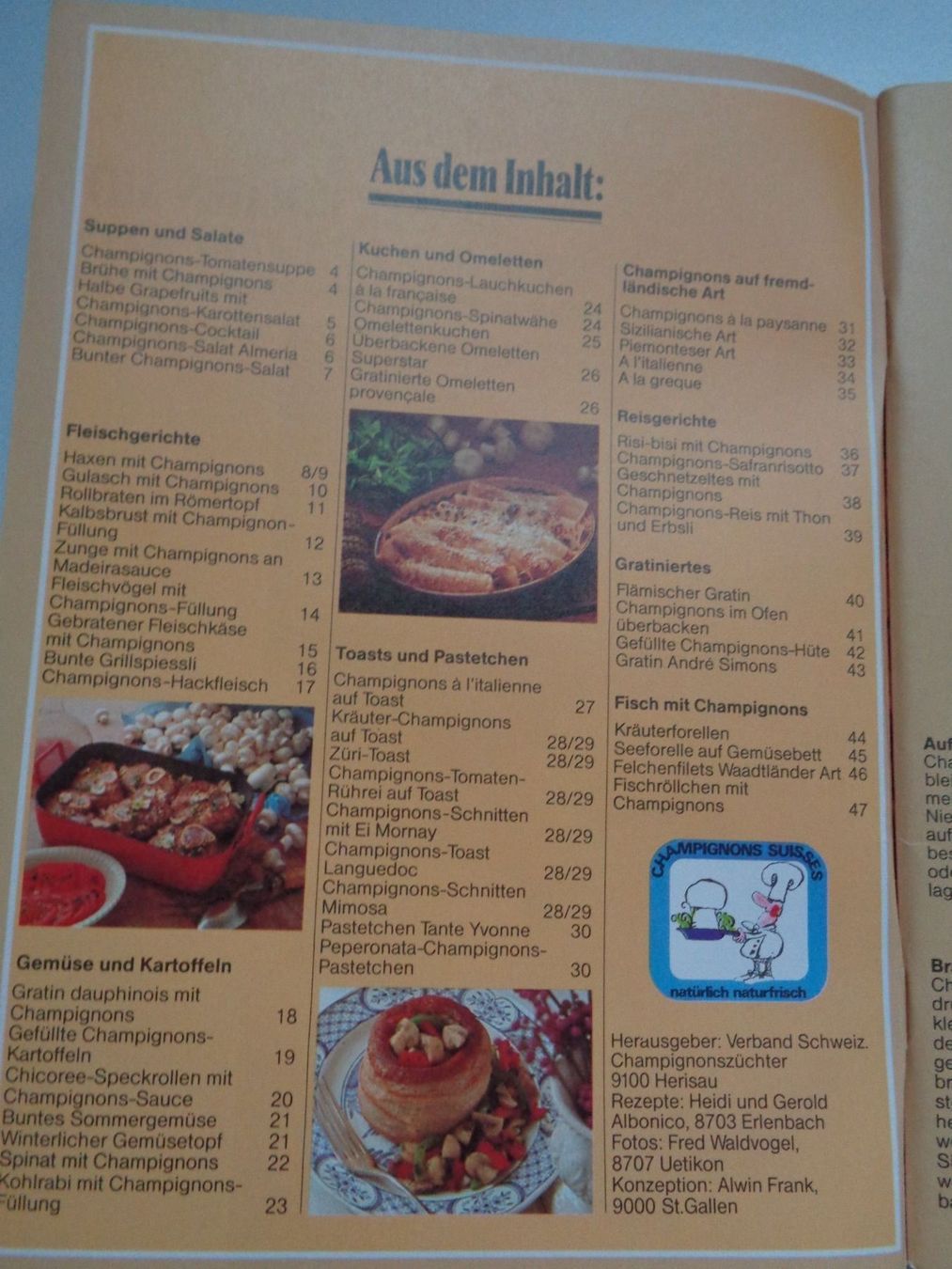 Livres: Besser kochen mit frischen Champignons – Neuf (Voir description) à Wiesendangen par Gullfoss 1