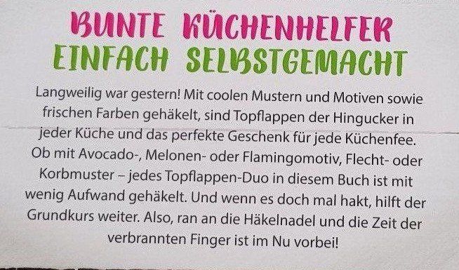 Libri: Trendige Topflappen einfach & schnell Gehäkelt – Nuovo (secondo la descrizione) da Muttenz venduto da Gepard23 1