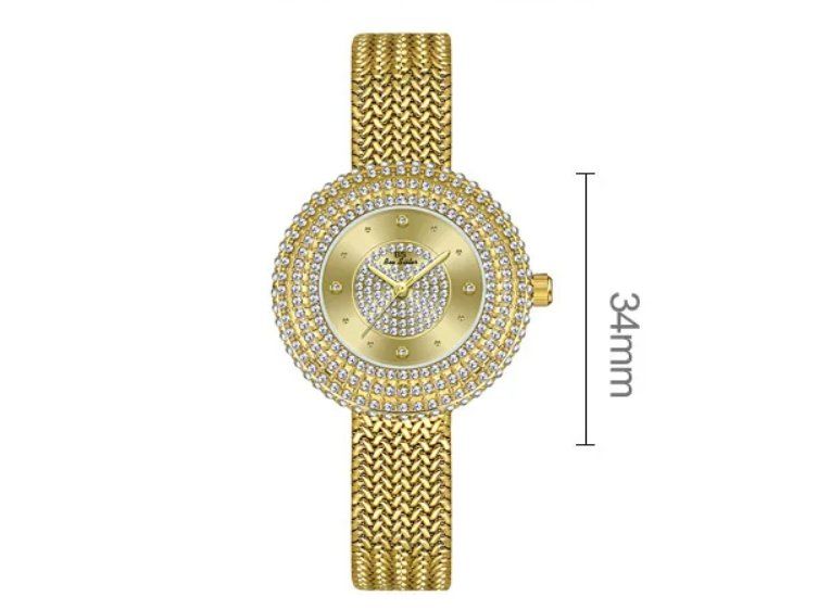 Uhren: Goldy Strassuhr für Damen – Neu und originalverpackt aus Lausanne von WATCH-WORLD 2