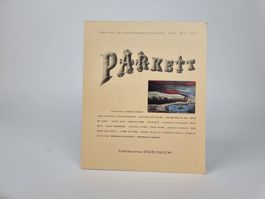 Parkett No. 1 Kunstzeitschrift - Enzo Cucchi