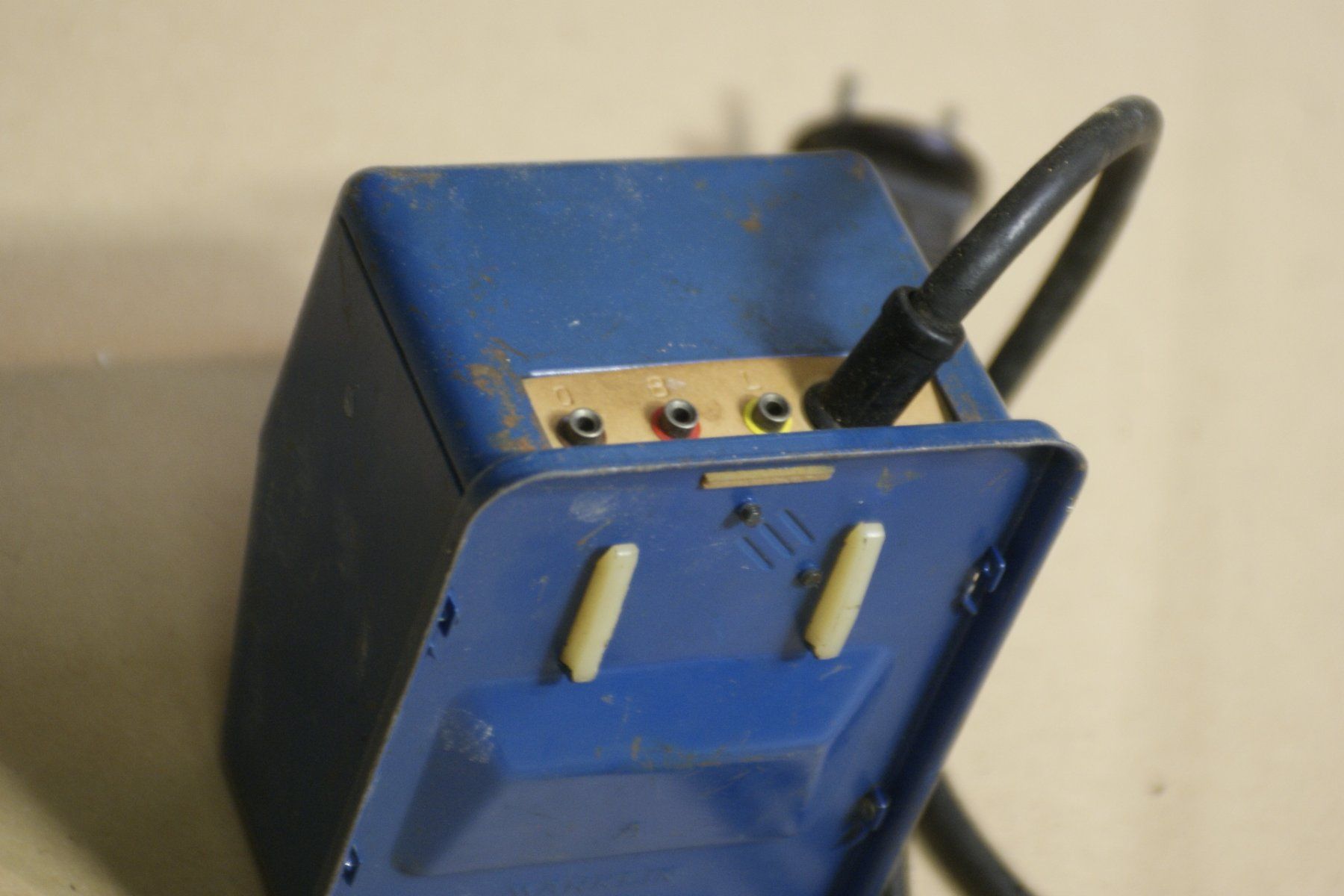 Märklin Modellini di ferrovie: (31)  Uralter Trafo Märklin – Difettoso da Buchs AG venduto da schwippschwapp 2