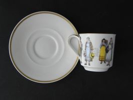 Costumes Suisses  Trachten Espressoset * TESSIN * Langenthal
