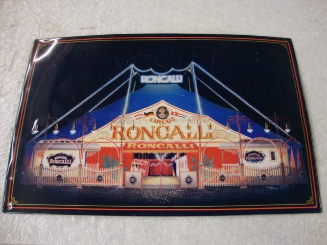 Blechschild Circus Roncalli (Gebraucht) in Mollis für CHF 20 – mit ...