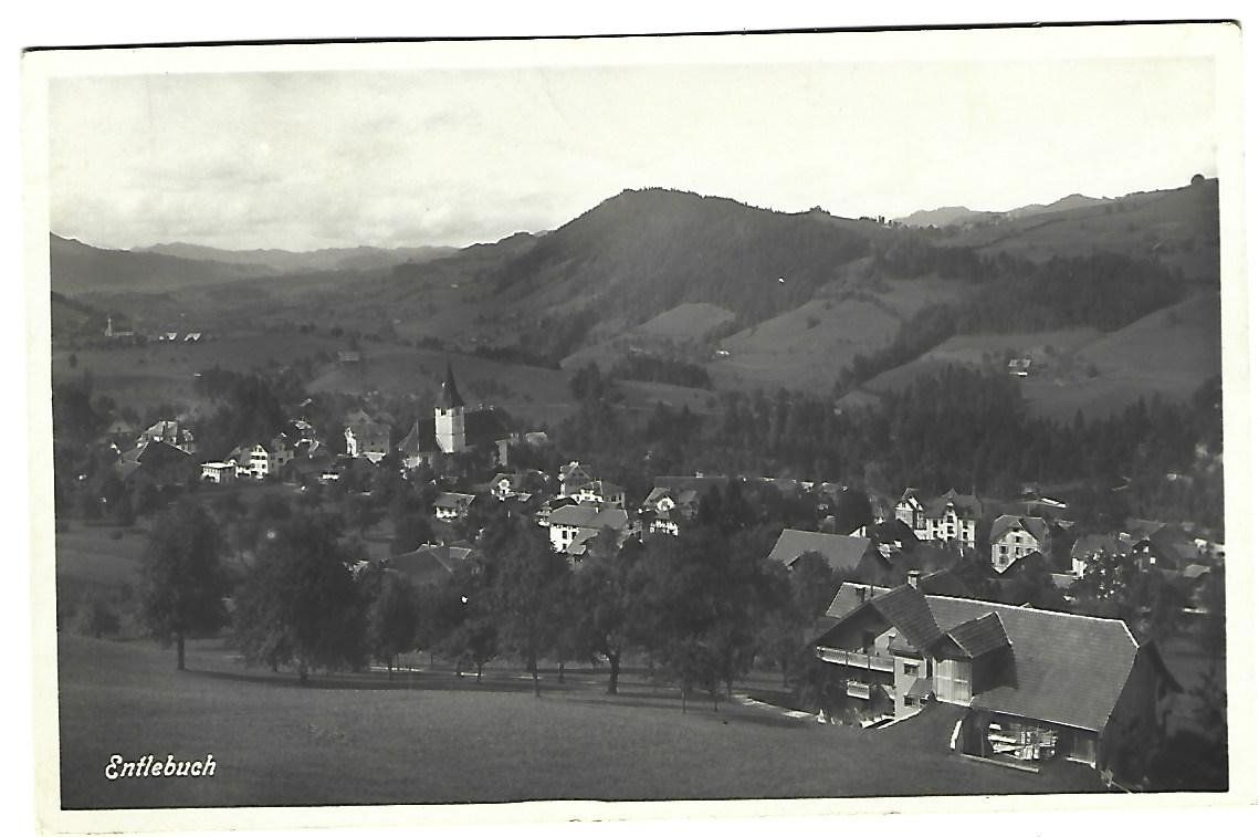 Cartes postales: Entlebuch LU Dorfansicht – D'occasion à Wetzikon ZH par Brulu100