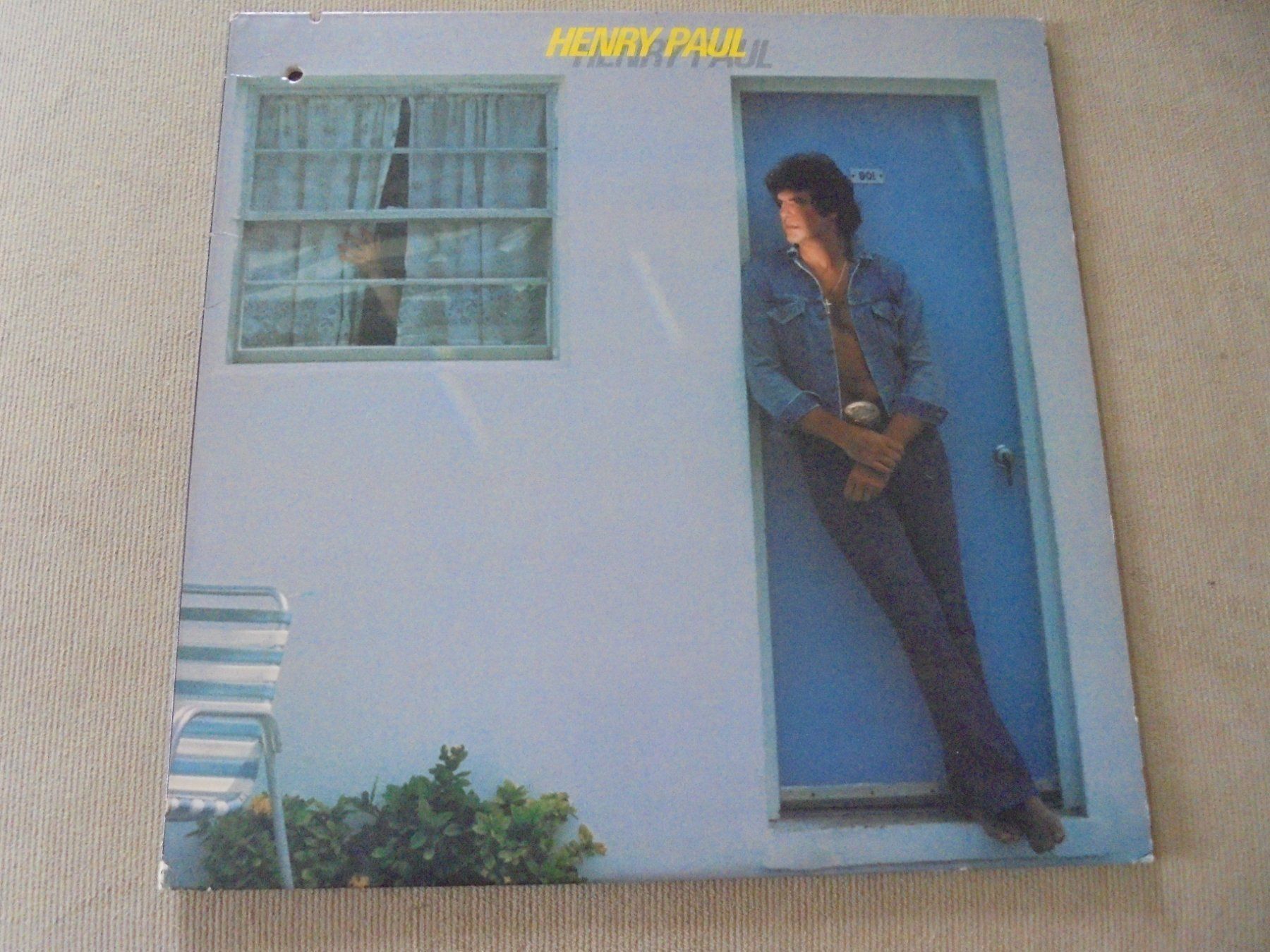 Dischi in vinile: Henry PAUL " Henry Paul " LP USA 1982 – Usato da Crissier venduto da Promopost