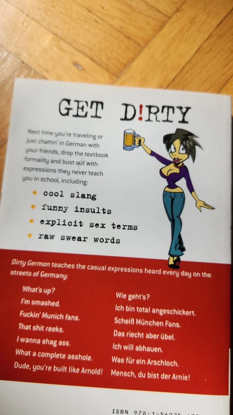 Libri: "Dirty German" Buch. Lustiges Buch! – Usato da Zürich venduto da syl_bhd2 1