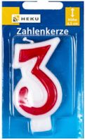 Zahlenkerze 6.5 cm 3