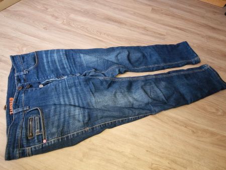 Pantalon moto homme Bering Jeans – Taille 3XL (Kevlar)