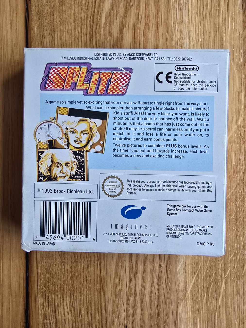 Nintendo Giochi: Nintendo Gameboy/Splitz/OVP – Usato da Sursee venduto da Elian91 3