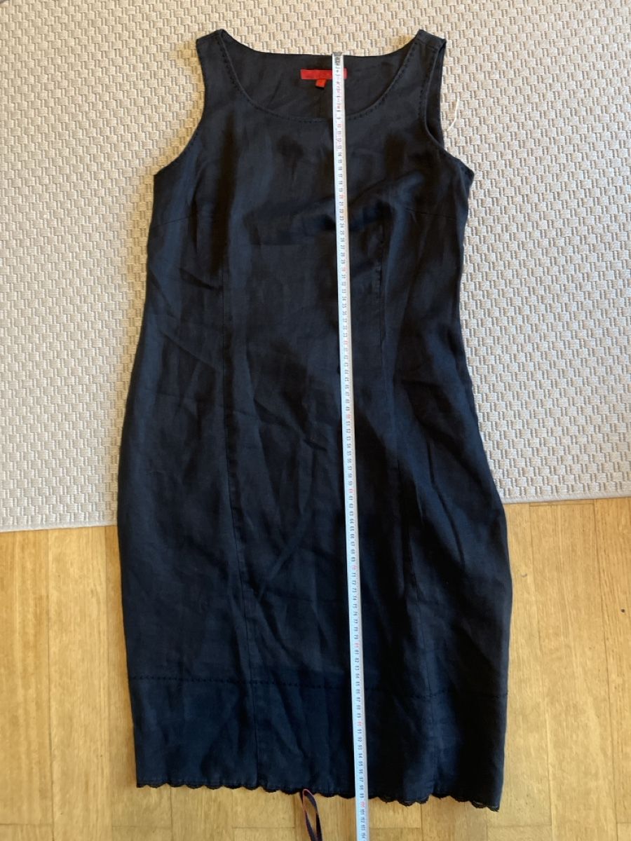 Vestiti: Leinen Kleid, schwarz, Vetono, 40 – Usato da Solothurn venduto da Bobesch08 6