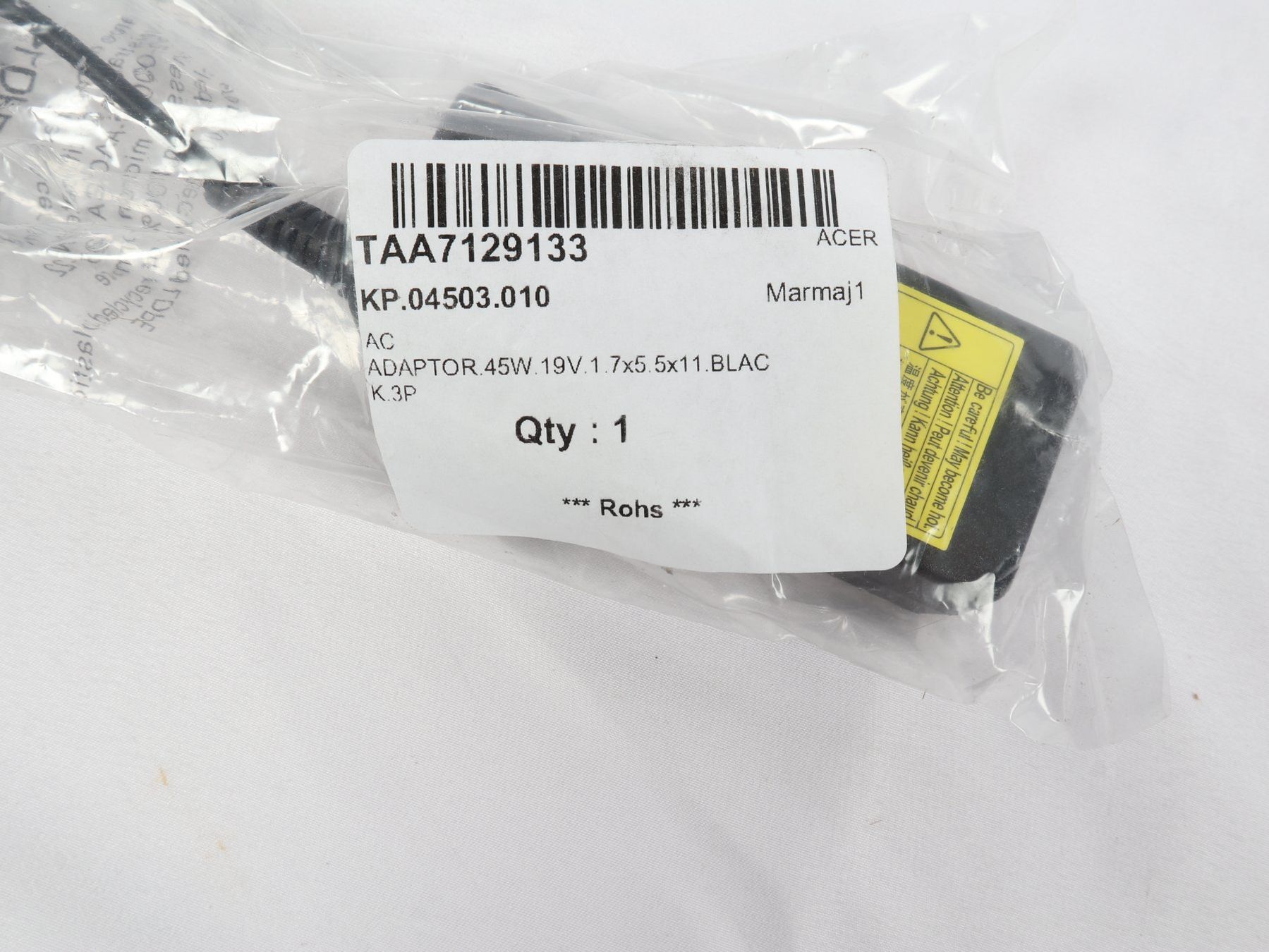 Unità & Adattatore: ACER Adapter 45W 19V – Nuovo e nell'imballaggio originale da Steinen venduto da Restwert_Steinen 4