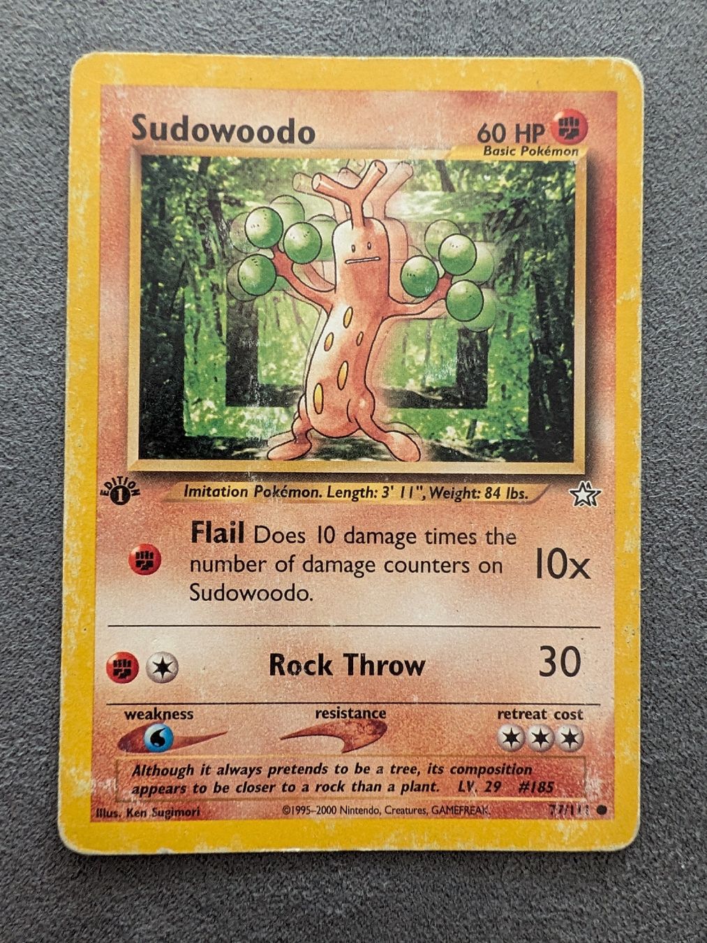 Pokémon Carte collezionabili: Sudowoodo (Mogelbaum)  – Usato da Märstetten venduto da eri_9lt8