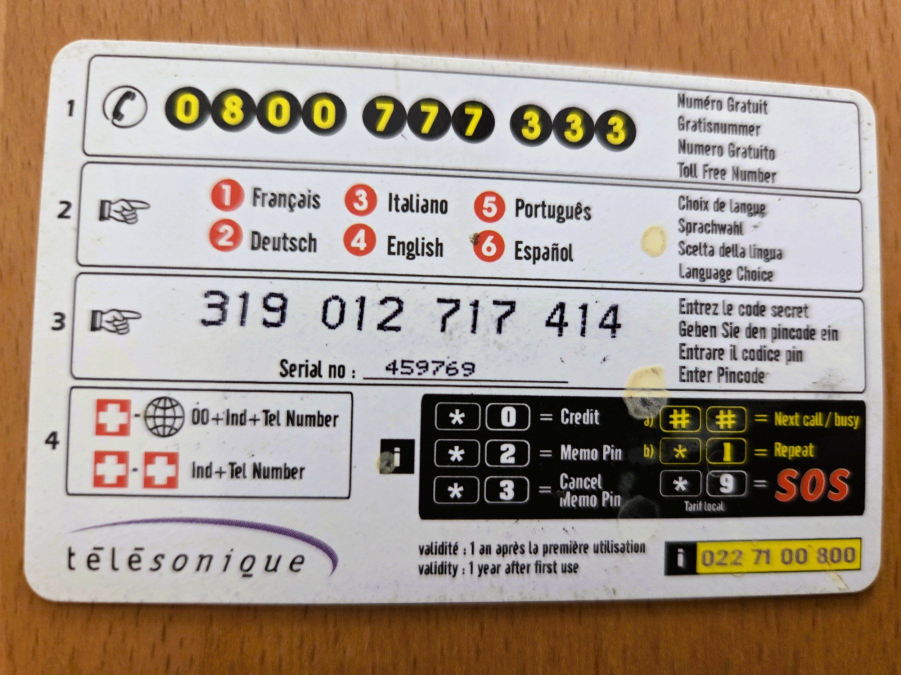 Schede telefoniche: PREPAID - SCHWEIZ – Usato da Brüttisellen venduto da Nighttrain 1