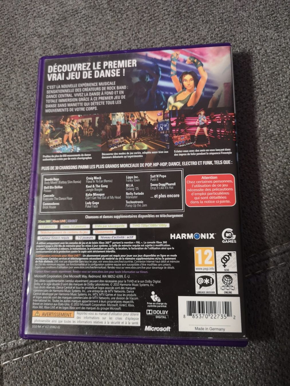 Giochi: Dance Central XBOX 360 – Usato da Herisau venduto da Seyashop1 1