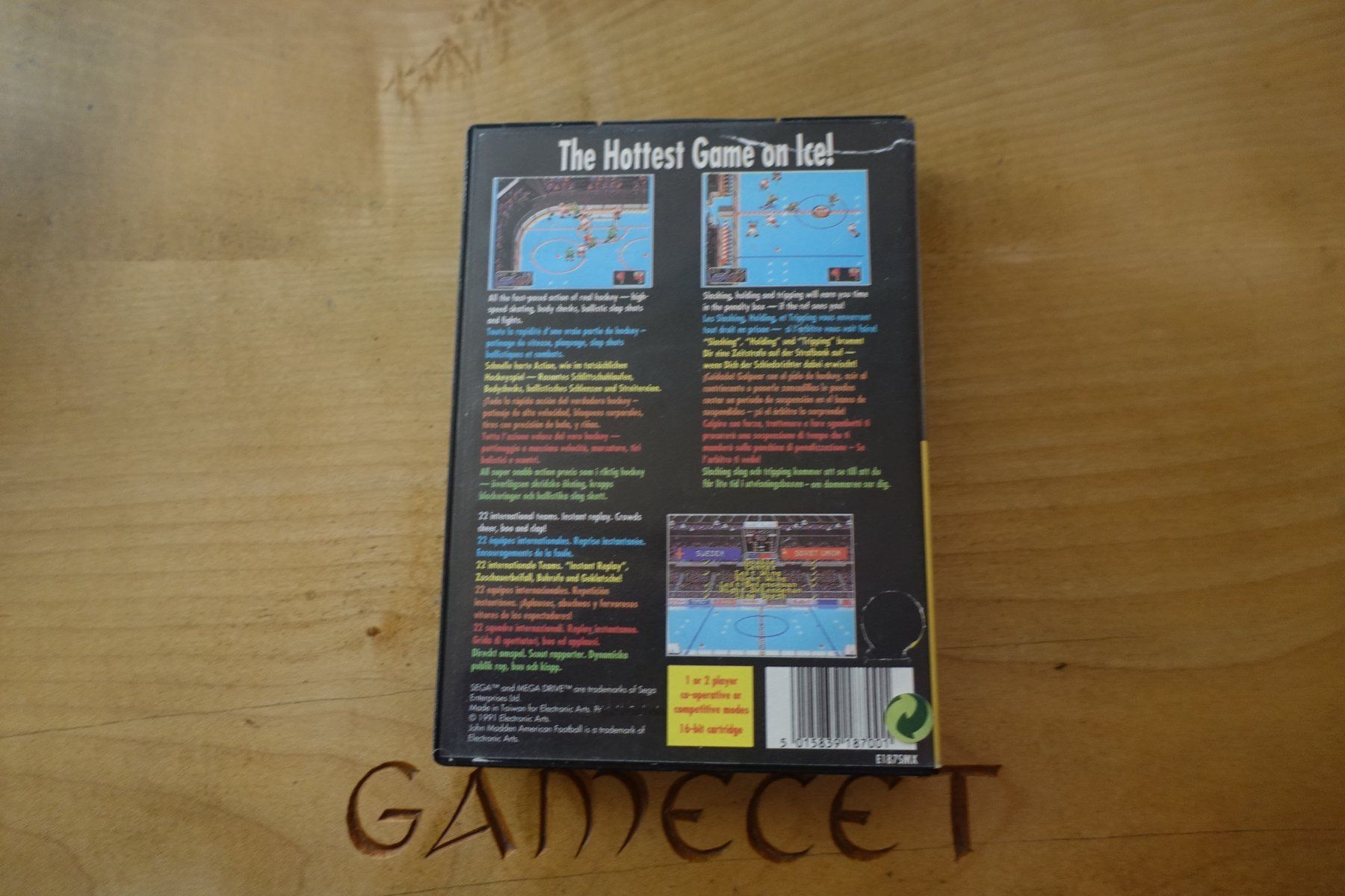 Sega Spiele: EA Hockey – Gebraucht aus Steinach von Gamecet 2