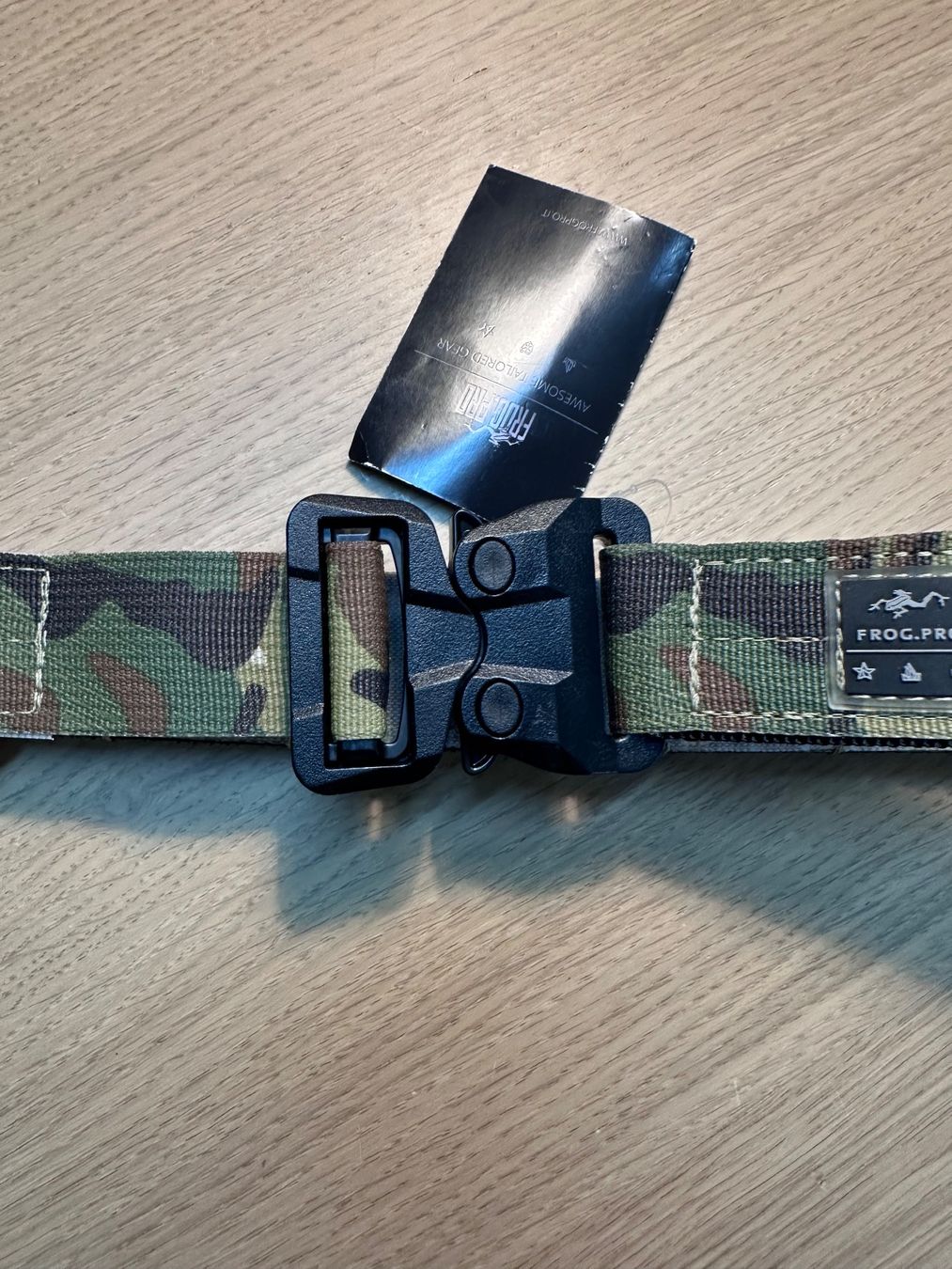 Gürtel: Ceinture tactique FROG PRO multicam XL – Neu und originalverpackt aus Villars-Ste-Croix von DarkWerx 1
