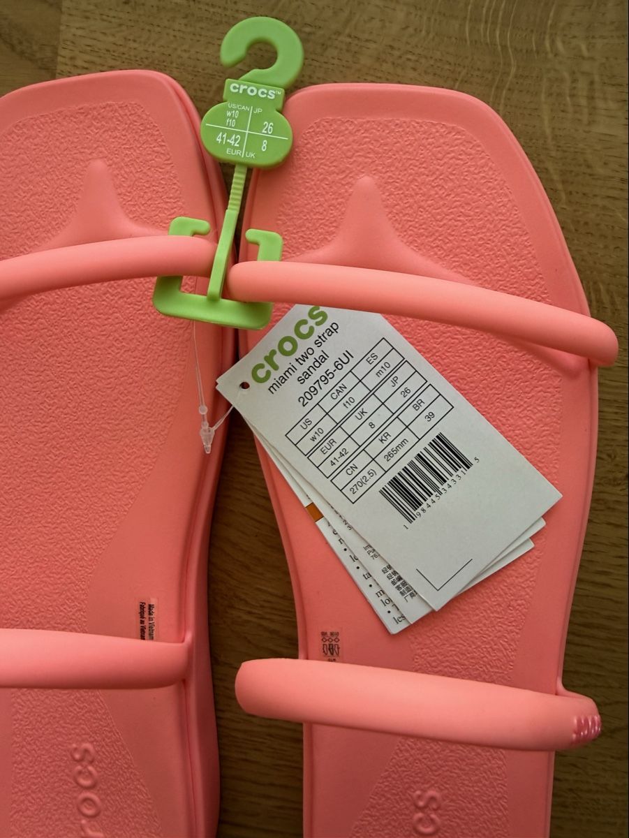 Crocs Scarpe da donna: Crocs Miami two straps 41-42 – Nuovo e nell'imballaggio originale da Châtelaine venduto da Veradat 1