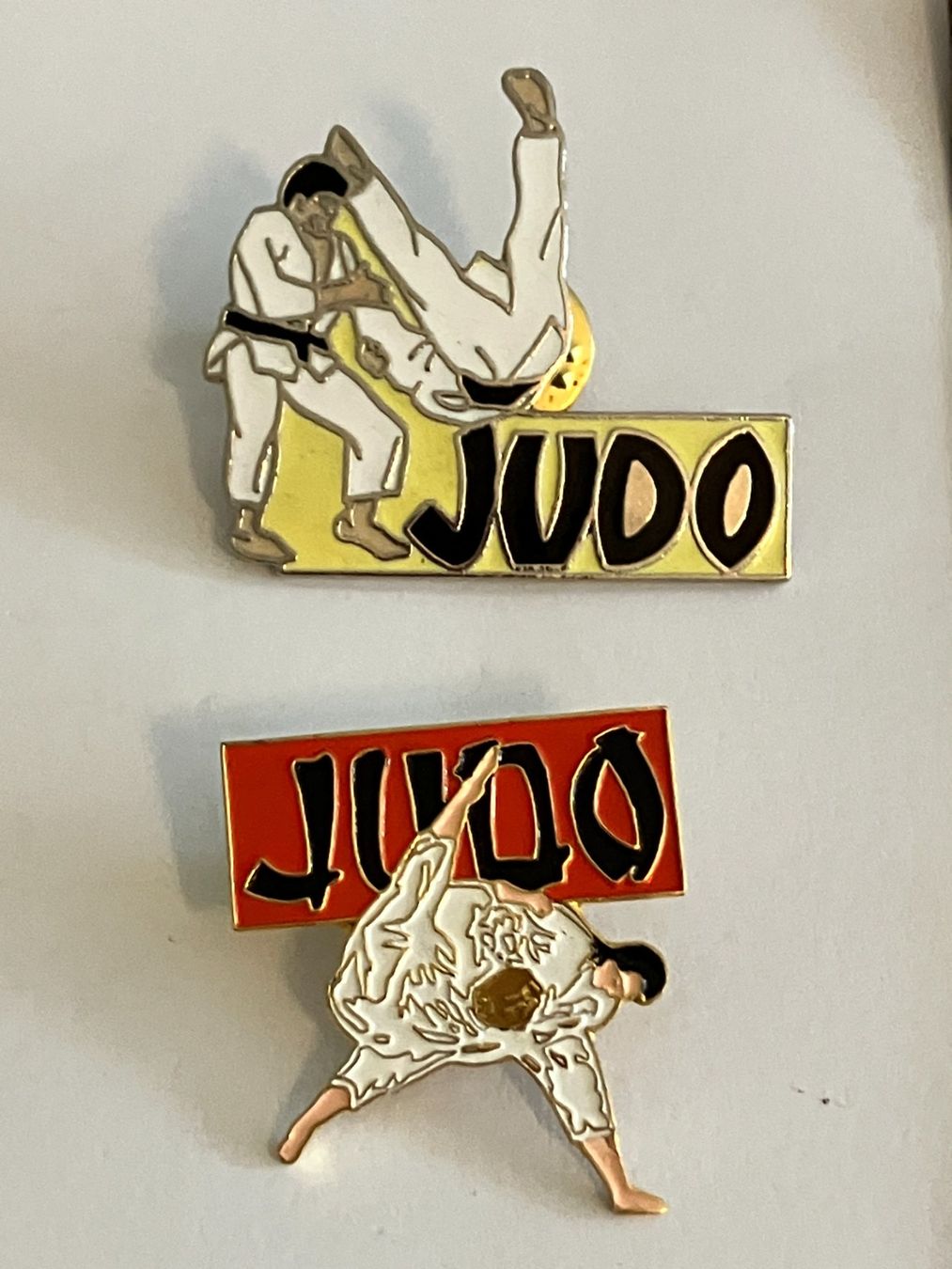 Placchette & Badge: 2 Pin Judo – Usato da Basel venduto da djwwpp