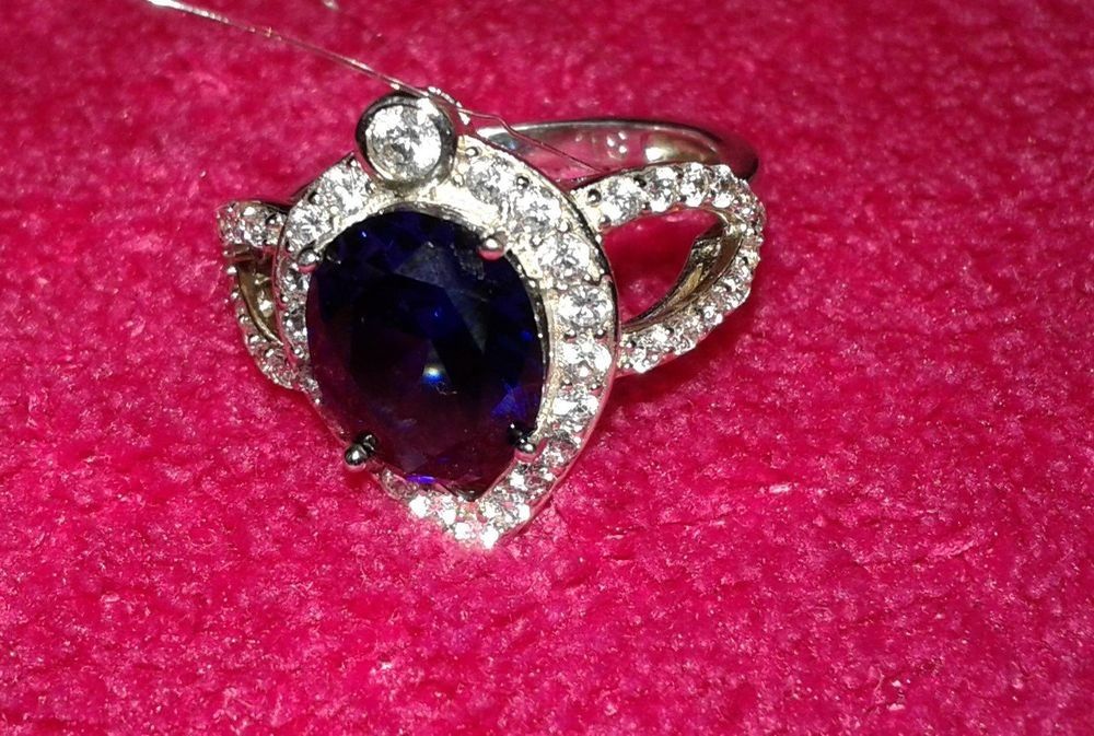 Anelli: Bague en Argent avec des zircones – Nuovo (secondo la descrizione) da Renens VD venduto da cla_7zv5 1