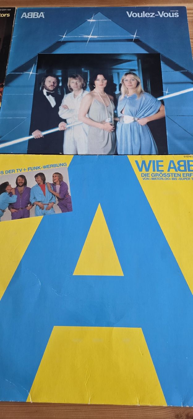 Schallplatten: Disques vinyles 4 x ABBA  – Gebraucht aus Yvonand von RF-VINYL 2