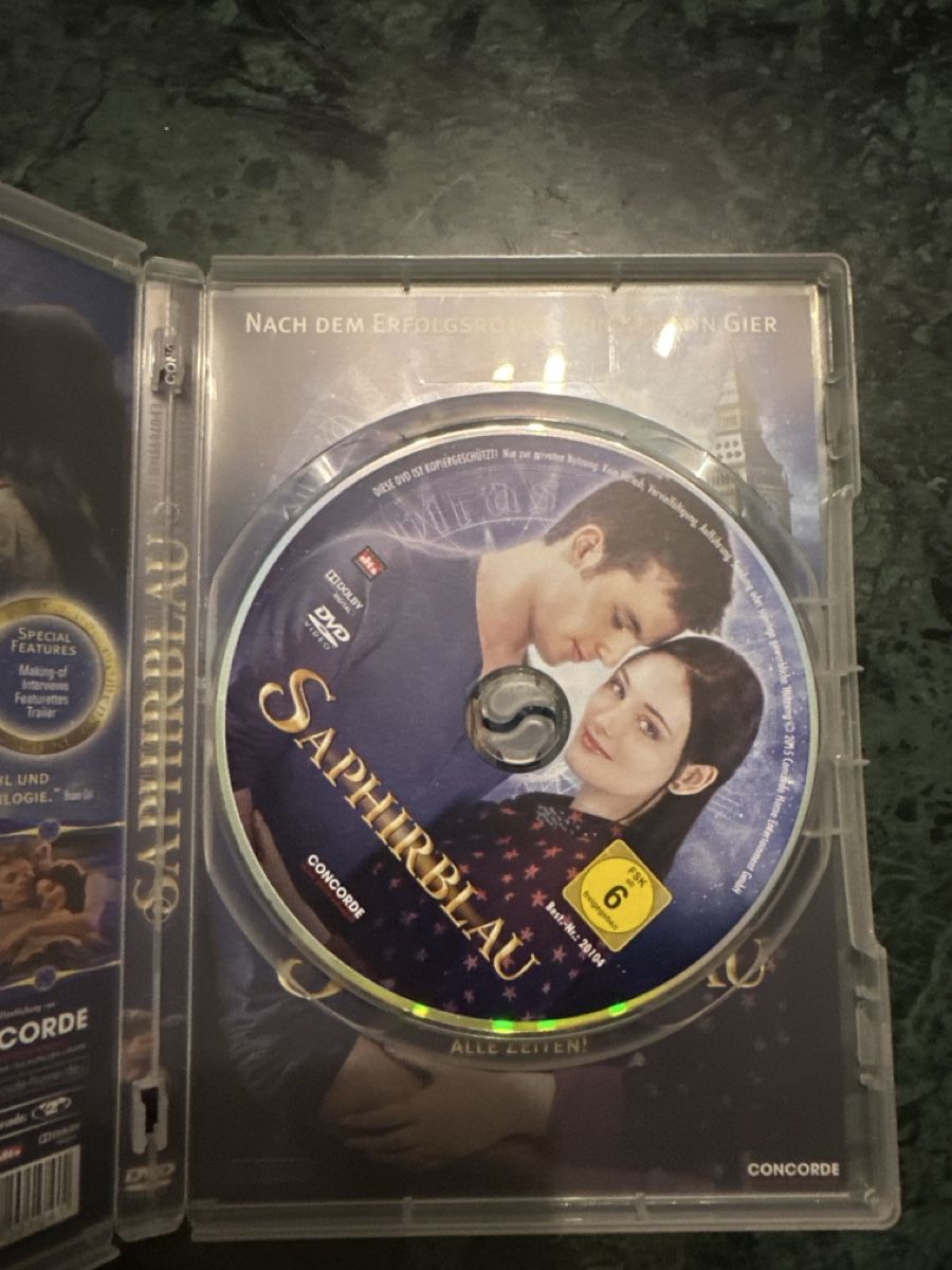 Tutti i DVDs: Saphirblau DVD - Edelsteintrilogie, Teil 2 – Usato da Ibach venduto da Viper39 2