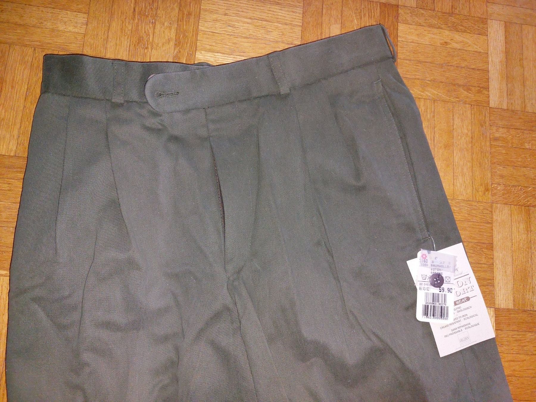 Pantaloni: neue Hose, Grösse 46, olivgrün – Nuovo (secondo la descrizione) da Escholzmatt venduto da Stern777 1