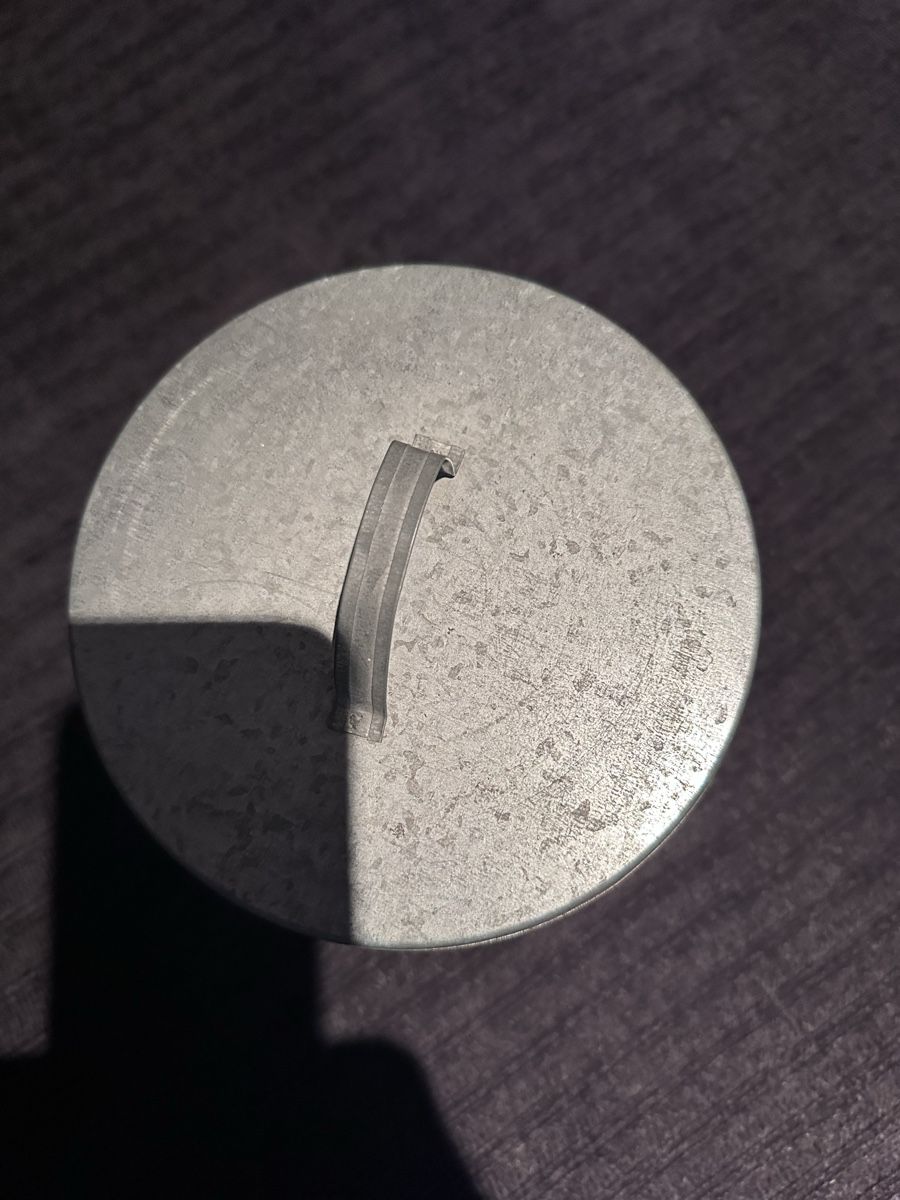 Alle Dekorationen: Blechdose mit Deckel Metall Kaffeedose Deko 14cm H – Gebraucht aus Uerkheim von Crank99 1