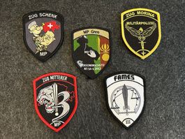 Badges Zugs-Abzeichen Militärpolizei MP